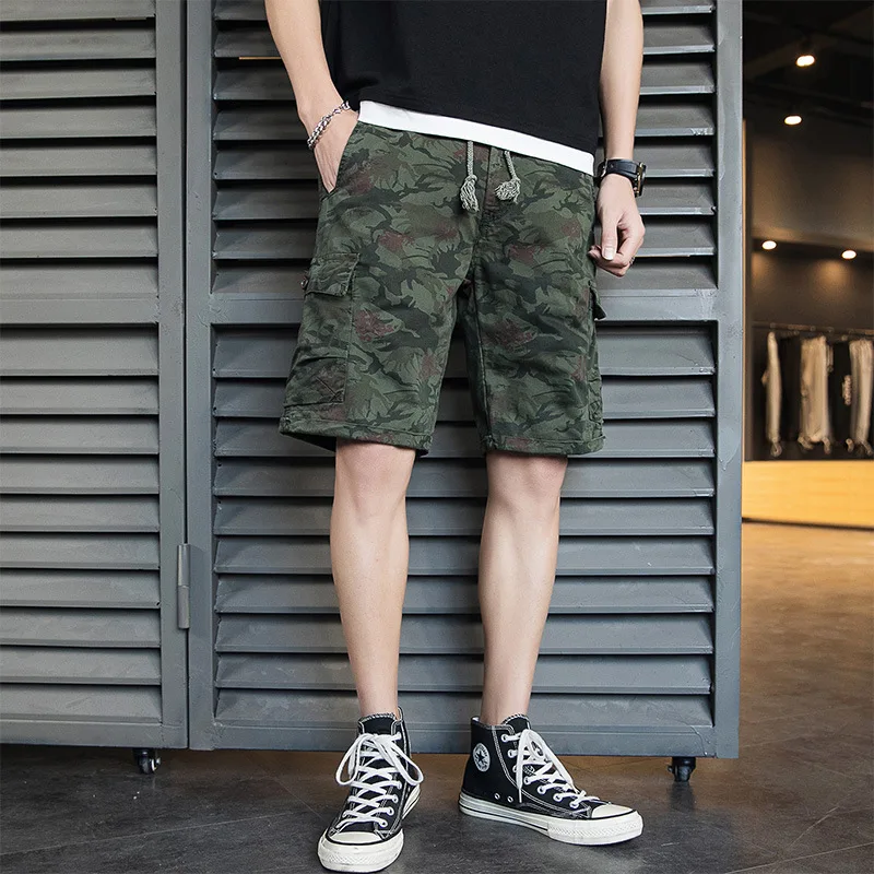 New 2021 summer men's Cotton Shorts camouflage men's Korean slim fit pants beach pants
New 2021 summer men's Cotton Shorts camouflage men's Korean slim fit pants beach pants