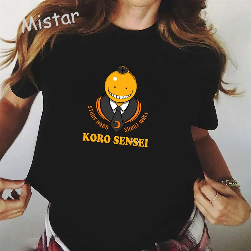 2020 Assassination Classroom T-Shirt Women Print Cute Cartoon Tshirt Summer O-Neck Graphic White Black Tshirt Femme Clothes
2020 Assassination Classroom T-Shirt Women Print Cute Cartoon Tshirt Summer O-Neck Graphic White Black Tshirt Femme Clothes