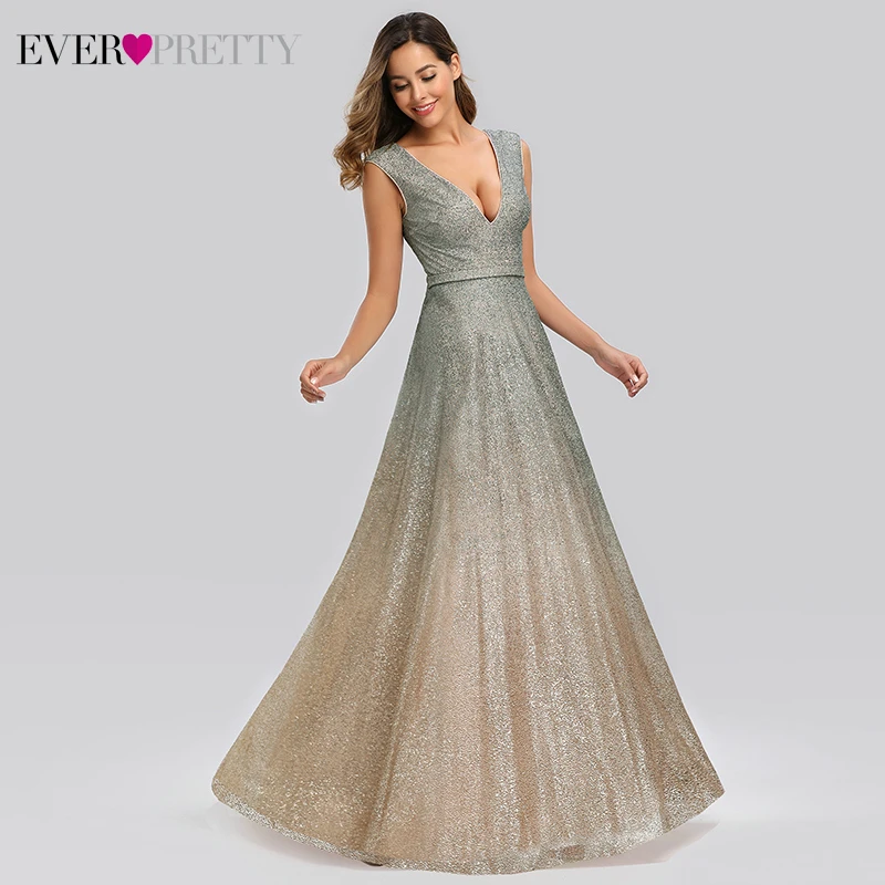 Sparkle Evening Dresses Ever Pretty EP00826BH A-Line Double V-Neck Tulle Sexy Formal Dresses For Party Vestido De Festa Longo
Sparkle Evening Dresses Ever Pretty EP00826BH A-Line Double V-Neck Tulle Sexy Formal Dresses For Party Vestido De Festa Longo