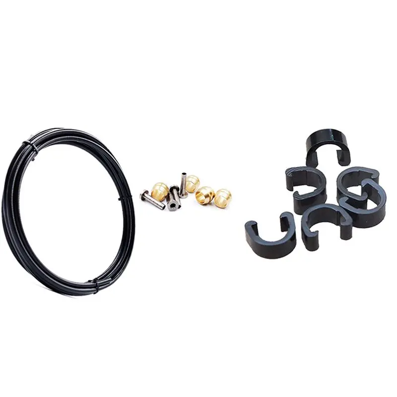 10Pcs Mtb C-Clips Buckle Hose Brake Gear Buckle Black With Hydraulic Disc Brake Tube 2.5M Connector Insert Olive Set
10Pcs Mtb C-Clips Buckle Hose Brake Gear Buckle Black With Hydraulic Disc Brake Tube 2.5M Connector Insert Olive Set