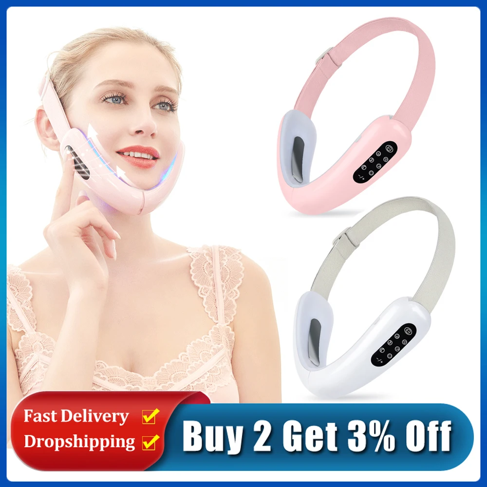 V Line EMS Microcurrents Face Lift Slimmer Double Chin Tight Remover Devices Whitening Anti Wrinkle Facial Massager Skin Care
V Line EMS Microcurrents Face Lift Slimmer Double Chin Tight Remover Devices Whitening Anti Wrinkle Facial Massager Skin Care