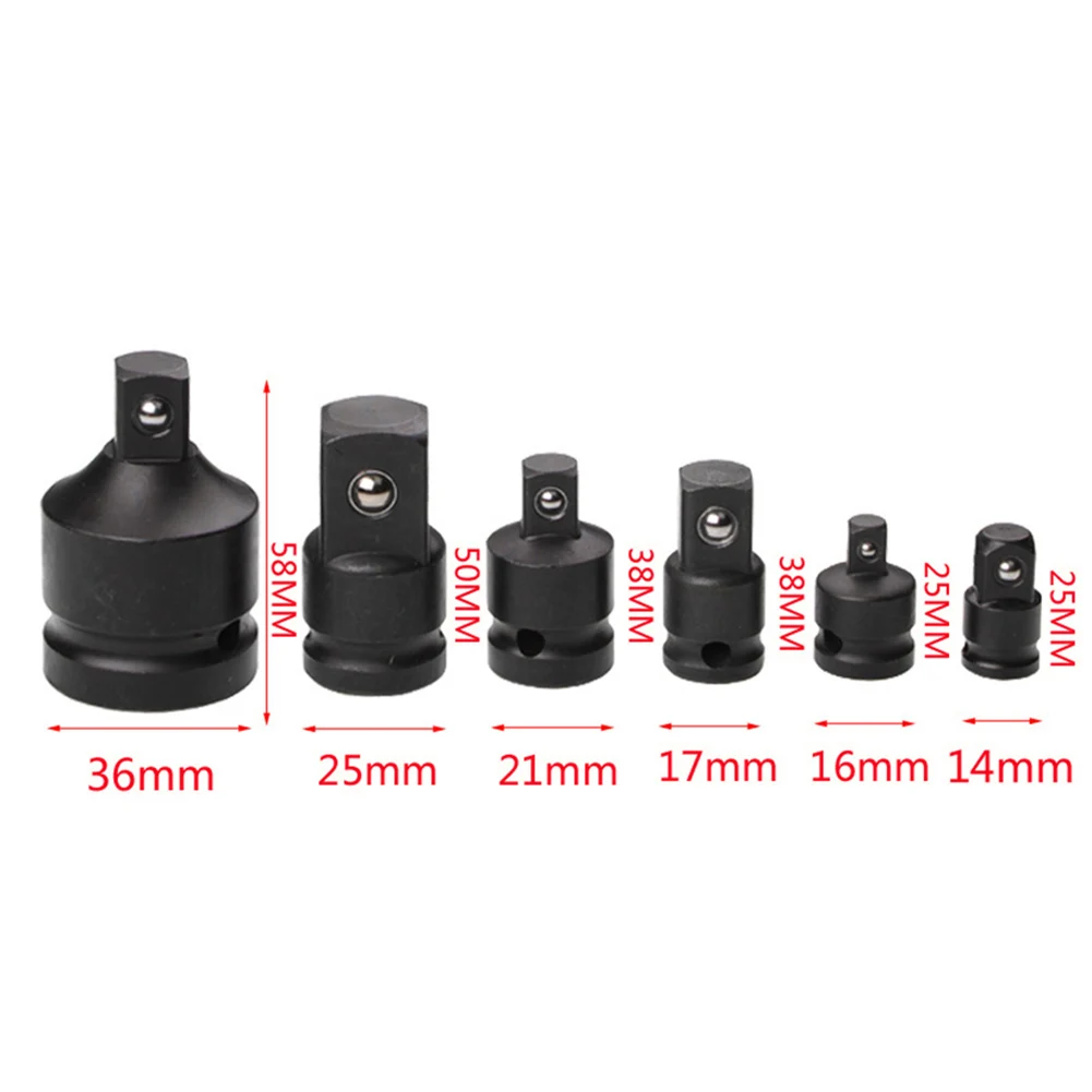 1/4 3/8 1/2 3/4 Inch Air Impact Universal Pneumatic Wrench Converter Socket Adapter Joints Ratchet Drive Adapter Electric Impact
1/4 3/8 1/2 3/4 Inch Air Impact Universal Pneumatic Wrench Converter Socket Adapter Joints Ratchet Drive Adapter Electric Impact