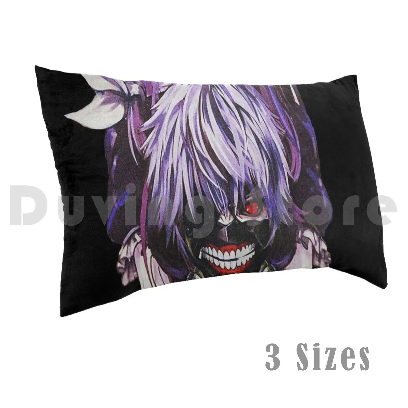 

Tokyo Ghoul Pillow Case Printed 50x75 Kaneki Ken Kanekiken Ghibli Sleeve Anima Dark Demon Soul Blood Pyscho