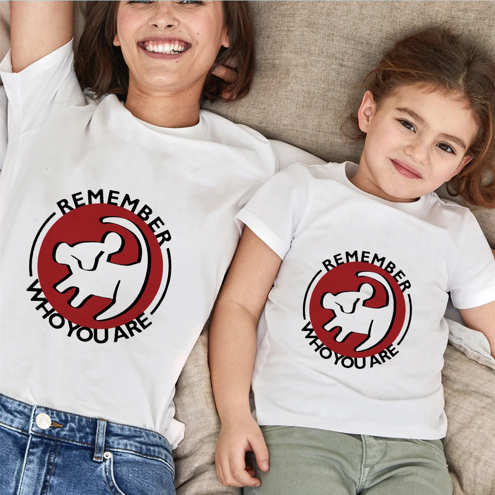 New Disney The Lion King Printed Children's T-Shirts Harajuku Fashion Mom and Me Family Look Clothes Mother Daughter Tops Tee
New Disney The Lion King Printed Children's T-Shirts Harajuku Fashion Mom and Me Family Look Clothes Mother Daughter Tops Tee