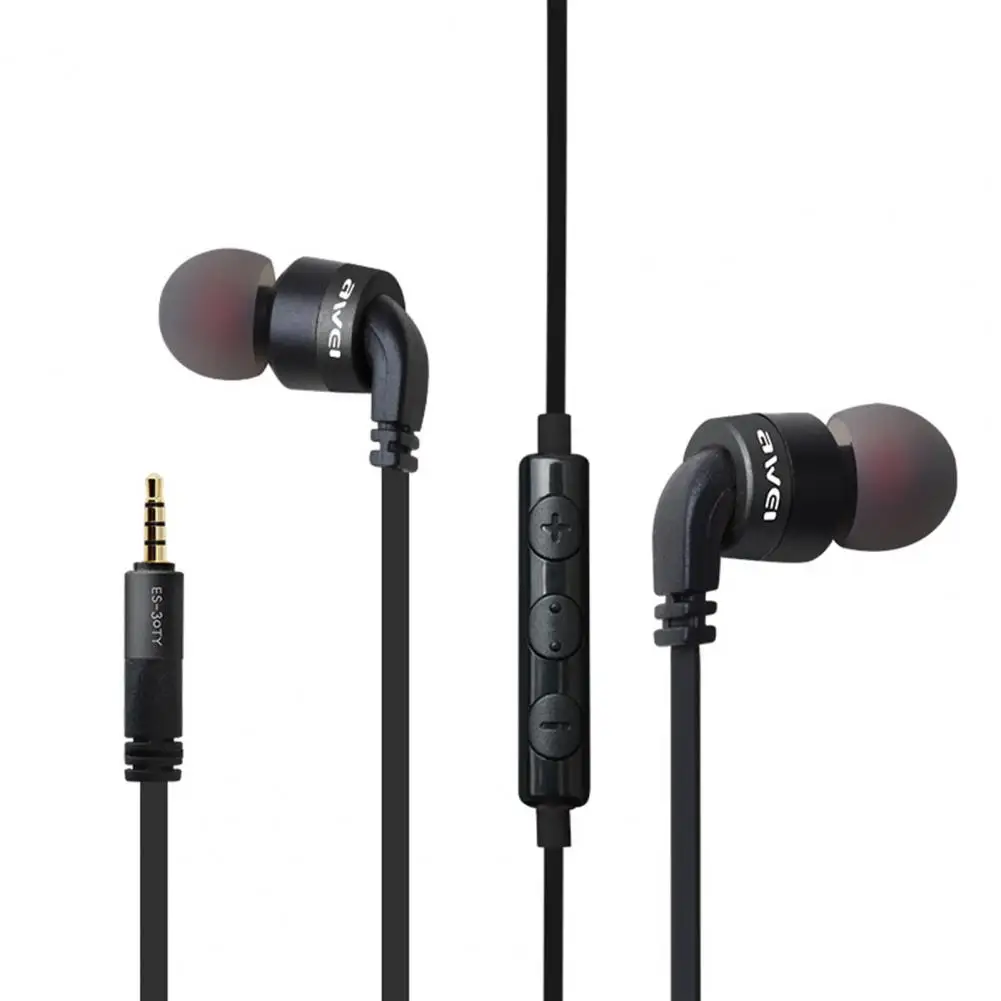 Awei ES-30TY Headset In-ear Steady Black Wire Control Headset for Computer
Awei ES-30TY Headset In-ear Steady Black Wire Control Headset for Computer