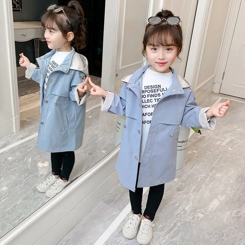 Girls Trench Coats Kids Windbreaker 2020 Spring Autumn Teenage Long Coats Outerwear for Children Clothes 4 5 7 8 9 10 11 12 Year
Girls Trench Coats Kids Windbreaker 2020 Spring Autumn Teenage Long Coats Outerwear for Children Clothes 4 5 7 8 9 10 11 12 Year