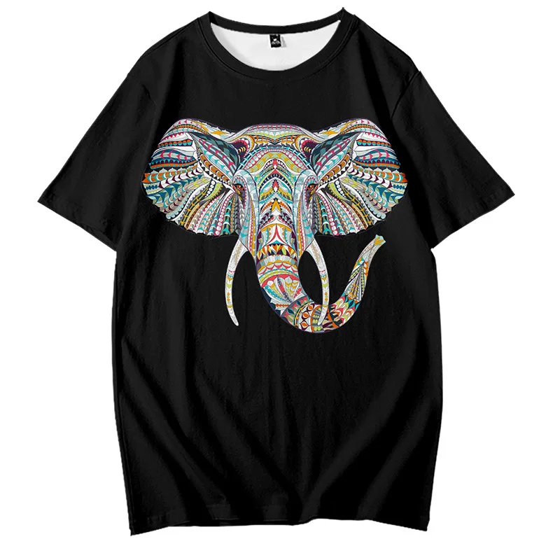 Fashion Creativity Elephant Printed T shirts Men 3d T-shirts Short Sleeve Camisetas Harajuku Style Tshirt Streetwear Brand Tops
Fashion Creativity Elephant Printed T shirts Men 3d T-shirts Short Sleeve Camisetas Harajuku Style Tshirt Streetwear Brand Tops
