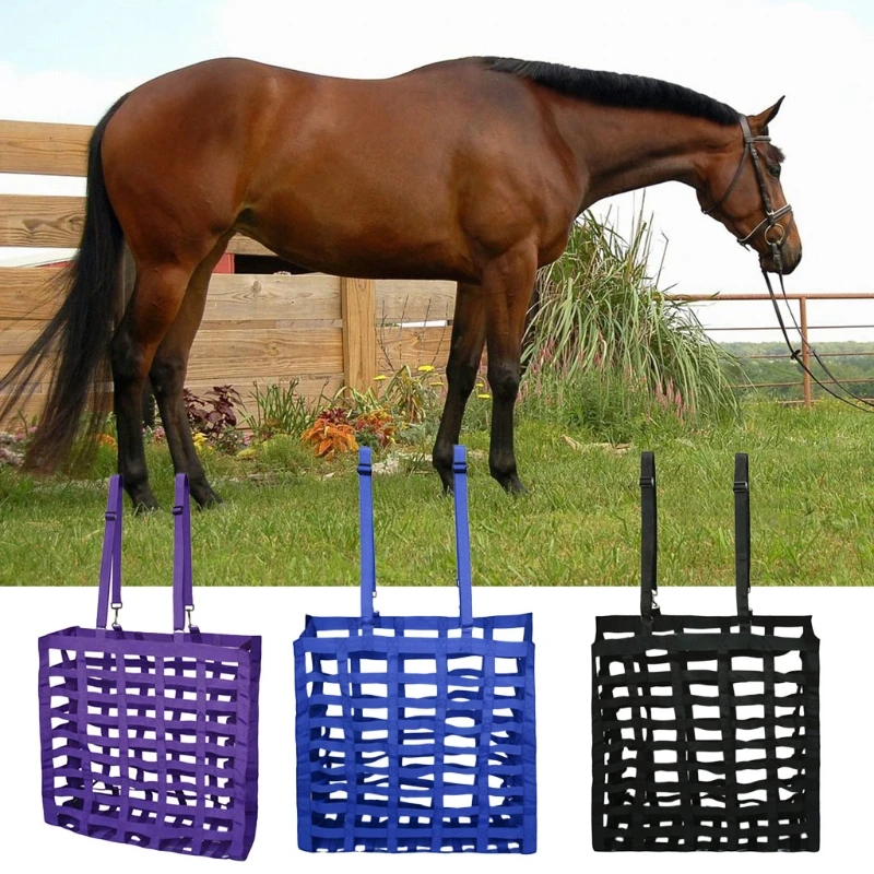 Easy-Feed Patented Four Sided Slow Feeder Horse Hay Bag Pet Hay Bale Storage Bag Sheep Feeding Tote Bag
Easy-Feed Patented Four Sided Slow Feeder Horse Hay Bag Pet Hay Bale Storage Bag Sheep Feeding Tote Bag