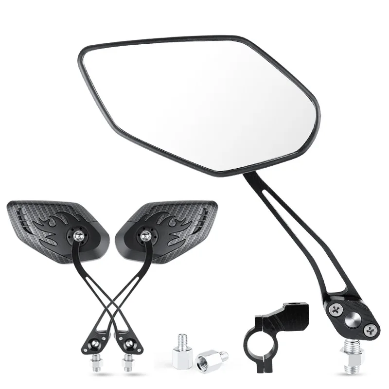 Bicycle Rearview Mirror Aluminum Alloy ABS 360 Rotation Wide Angle HD Cylcling Handlebar Mirrors For MTB Road Bike Electric Car
Bicycle Rearview Mirror Aluminum Alloy ABS 360 Rotation Wide Angle HD Cylcling Handlebar Mirrors For MTB Road Bike Electric Car