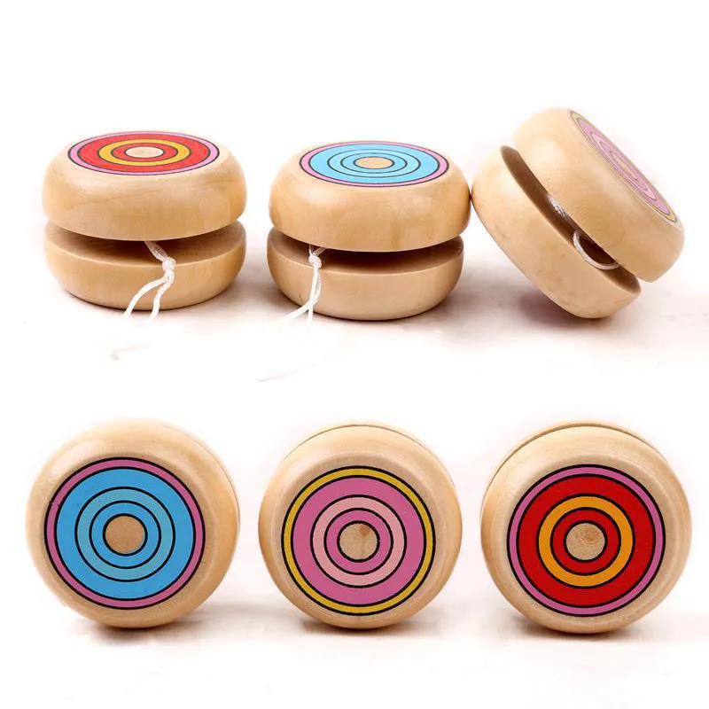 

Magic Yoyo Wooden YO-YO Ball Spin Professional Classic Toys Yo Yo For Kids Children Gift Present