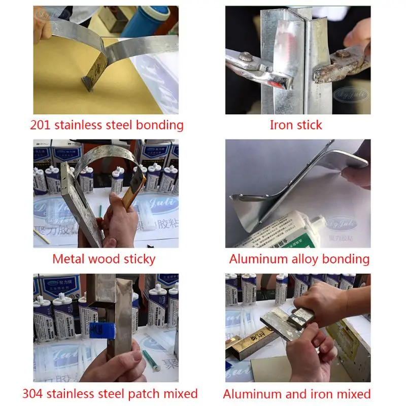 P15F 50ml JL-109 AB Glue Iron Stainless Steel Aluminium Alloy Metal Welding Strong Adhesive Repair Tools
P15F 50ml JL-109 AB Glue Iron Stainless Steel Aluminium Alloy Metal Welding Strong Adhesive Repair Tools