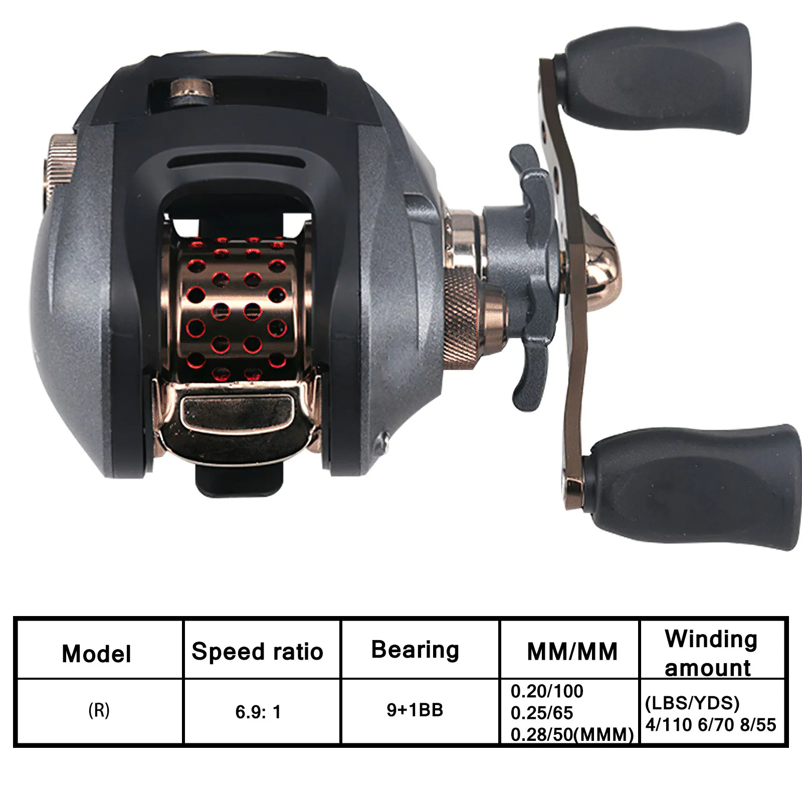 Baitcasting Reel Drag Power 6.9:1 High Speed Casting Fishing Carbon Fiber Fishing Wheel Baitcaster Fishing Reel Accessories
Baitcasting Reel Drag Power 6.9:1 High Speed Casting Fishing Carbon Fiber Fishing Wheel Baitcaster Fishing Reel Accessories