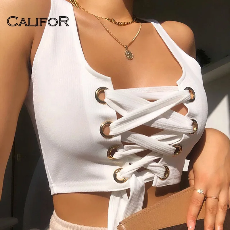CALIFOR Solid Sleeveless Strap Cardigan Short Clothes for Women 2021 Summer Fashion Sexy High Street Tank Tops White Crop Top
CALIFOR Solid Sleeveless Strap Cardigan Short Clothes for Women 2021 Summer Fashion Sexy High Street Tank Tops White Crop Top