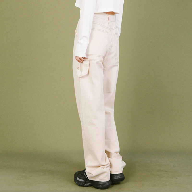 Cargo Pants Baggy Mom Jeans Woman High Waist Jean Femme Plus Size Fashion Washed Pantalon Streetwear Wide Straight Leg Trousers
Cargo Pants Baggy Mom Jeans Woman High Waist Jean Femme Plus Size Fashion Washed Pantalon Streetwear Wide Straight Leg Trousers