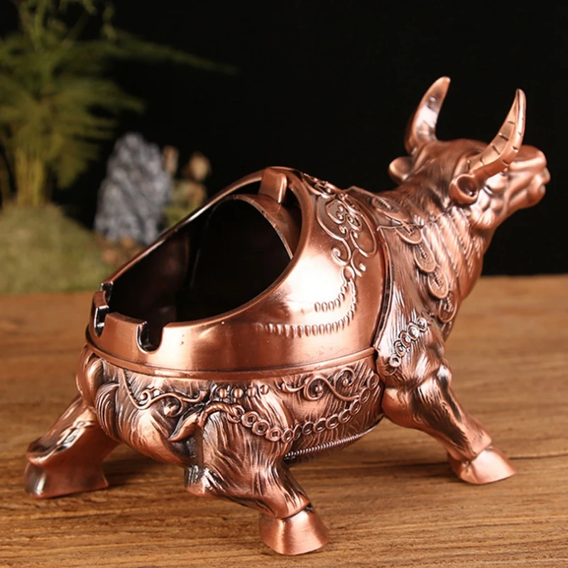 Unique Style Bullfighting Ashtray Home Creative Office Windproof and Fall-Proof Living Room Fashion Ashtray
Unique Style Bullfighting Ashtray Home Creative Office Windproof and Fall-Proof Living Room Fashion Ashtray