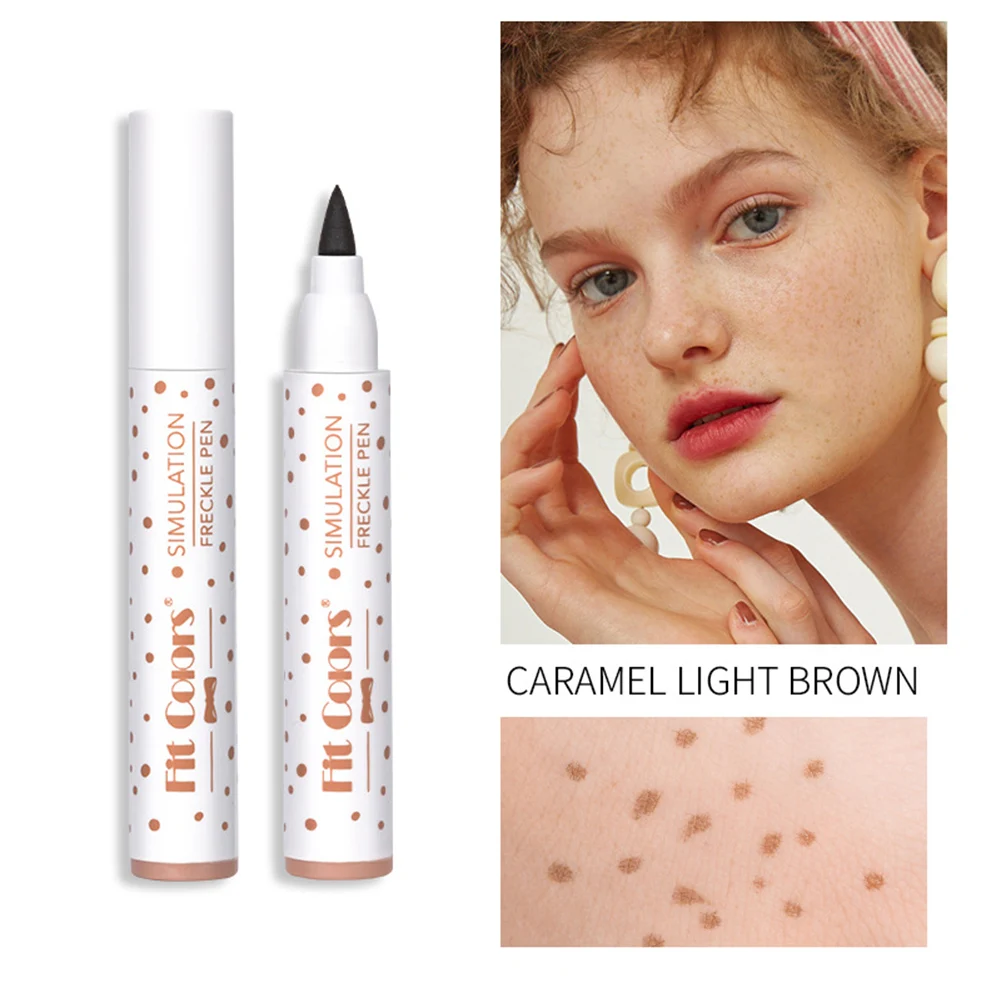 Natural Fake Freckles Pen Lifelike Fake Freckle Pen Waterproof Long Lasting Look Dot Spot Pen Makeup for Women Light/Dark Brown
Natural Fake Freckles Pen Lifelike Fake Freckle Pen Waterproof Long Lasting Look Dot Spot Pen Makeup for Women Light/Dark Brown