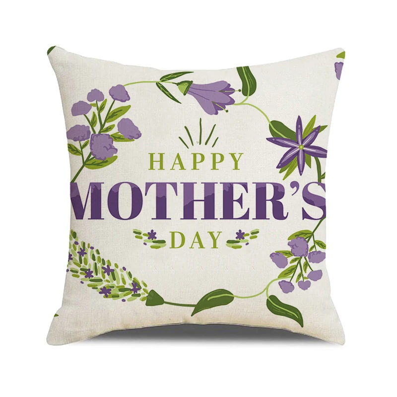 Mother's Day Gift Holiday Decoration Cushion Cover Linen Sofa Throw Pillow Cover Mother's Day Decor Pillow Case Plant Pillowcase
Mother's Day Gift Holiday Decoration Cushion Cover Linen Sofa Throw Pillow Cover Mother's Day Decor Pillow Case Plant Pillowcase
