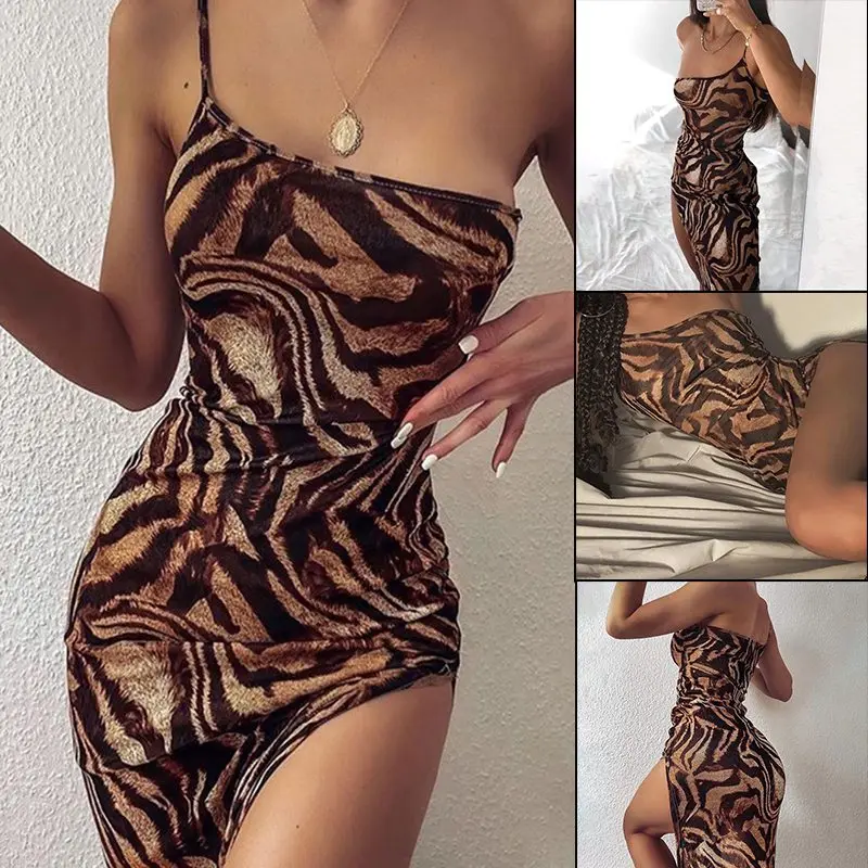 Woman One Shoulder Sexy High Split Maxi Dress Vintage Summer Sleeveless Slim High Streetwear Banquet Party Elegant Dresses
Woman One Shoulder Sexy High Split Maxi Dress Vintage Summer Sleeveless Slim High Streetwear Banquet Party Elegant Dresses