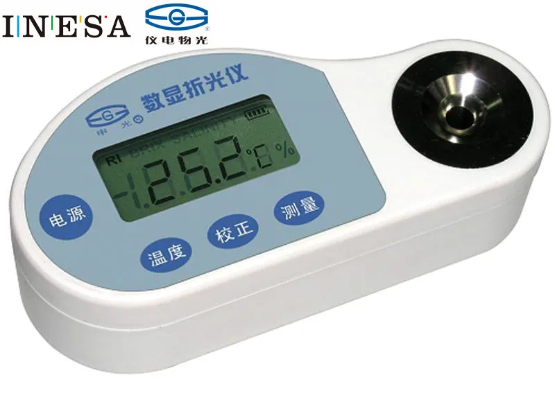Portable Digital Brix Refractometer Brix Meter 0-35% 28-65% 58-92% WZB Series Sugar Brix For Juice Food Beverage Measurements 
Portable Digital Brix Refractometer Brix Meter 0-35% 28-65% 58-92% WZB Series Sugar Brix For Juice Food Beverage Measurements