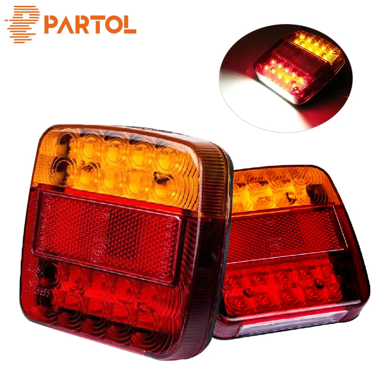 Partol Car Truck LED Running Turning Warning Lights Auto Rear Tail Light Rear Lamps Waterproof Tailight Parts For Trailer DC 12V
Partol Car Truck LED Running Turning Warning Lights Auto Rear Tail Light Rear Lamps Waterproof Tailight Parts For Trailer DC 12V