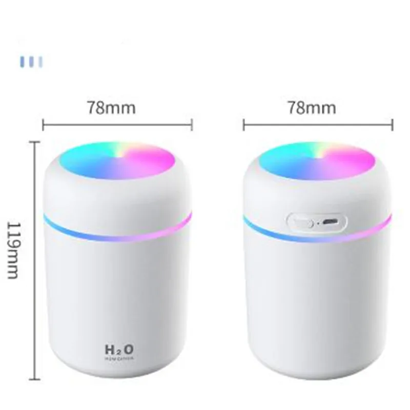 Portable 300ml Humidifier USB Ultrasonic Dazzle Cup Aroma Diffuser Cool Mist Maker Air Humidifier Purifier with Romantic Light
Portable 300ml Humidifier USB Ultrasonic Dazzle Cup Aroma Diffuser Cool Mist Maker Air Humidifier Purifier with Romantic Light