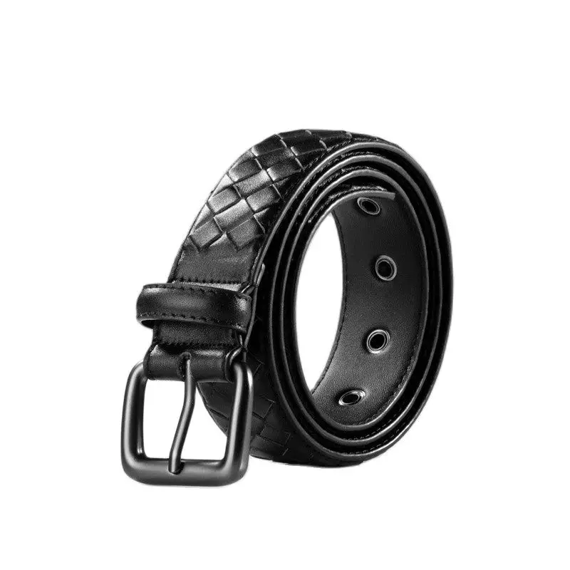 WJB211 unisex pin buckle 3.5cm 40mm fashion belt classic woven genuine Leather Belts
WJB211 unisex pin buckle 3.5cm 40mm fashion belt classic woven genuine Leather Belts