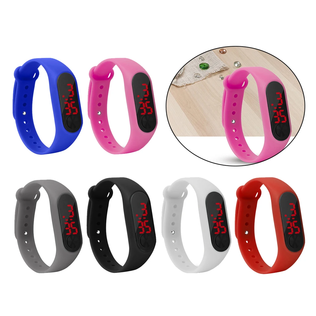Силиконовые часы с цифровым сенсорным экраном, светодиодные наручные часы, силиконовый ремешок для детей
Силиконовые часы с цифровым сенсорным экраном, светодиодные наручные часы, силиконовый ремешок для детей