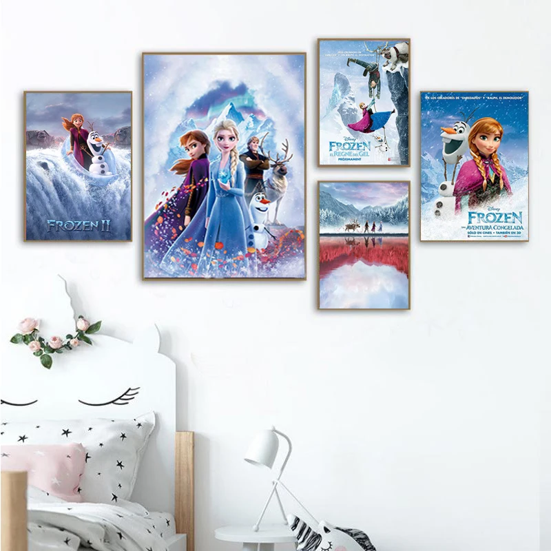 Frozen Wall Posters Anime Poster Decoration for Bedroom Livingroom Decorative Paintings Interior Home Wall Posters for Girl
Frozen Wall Posters Anime Poster Decoration for Bedroom Livingroom Decorative Paintings Interior Home Wall Posters for Girl