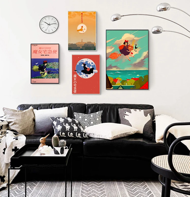 Kiki's Delivery Service Cartoon Japan Hayao Miyazaki Anime Canvas Modern Picture Printing Poster Living Room Home Decor
Kiki's Delivery Service Cartoon Japan Hayao Miyazaki Anime Canvas Modern Picture Printing Poster Living Room Home Decor