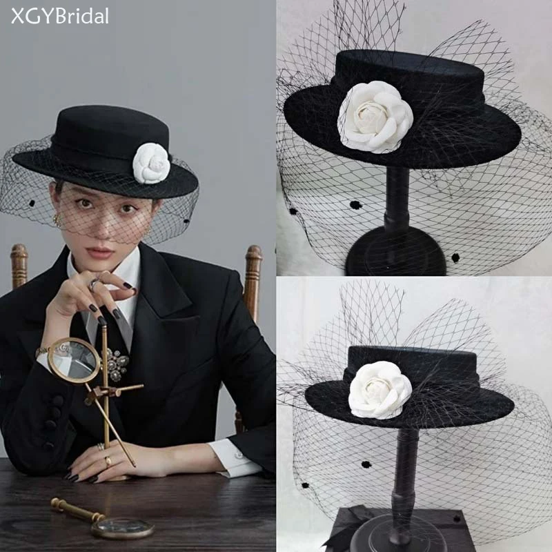 Party Hat Ladies Fascinators Millinery Hat Party Wedding Hats For Women Vintage Bridal Hats Black Wedding Accessorie
Party Hat Ladies Fascinators Millinery Hat Party Wedding Hats For Women Vintage Bridal Hats Black Wedding Accessorie