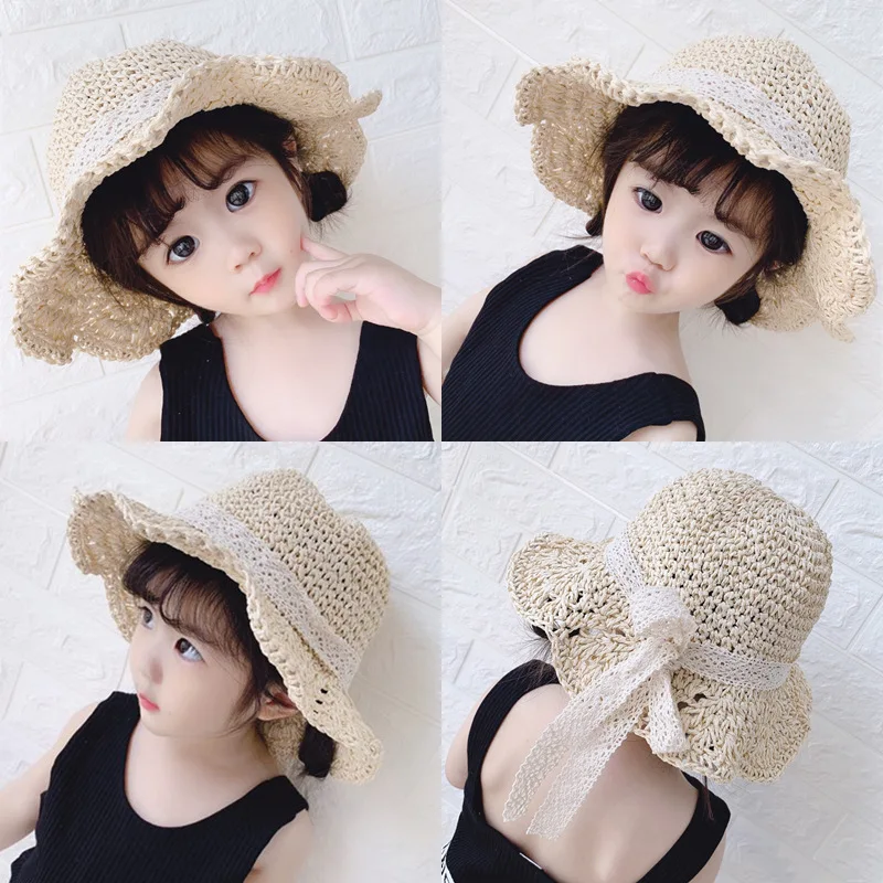 Girl Straw Hat Summer Outside Leisure Wide-Brim Sun Hats Handmade Lafite Grass Dome Cap Pure Color Lace Hollow Out Fisherman Cap
Girl Straw Hat Summer Outside Leisure Wide-Brim Sun Hats Handmade Lafite Grass Dome Cap Pure Color Lace Hollow Out Fisherman Cap