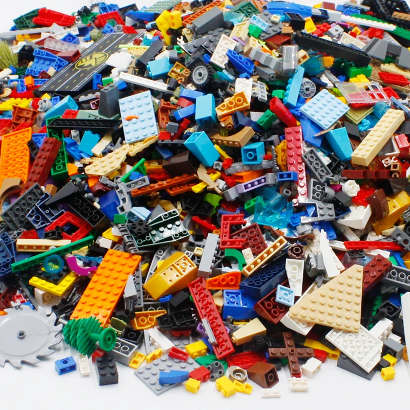 

1KG DIY Building Blocks Sets Bricks Compatible All Brands Classic Educational Assemble Toys for Children
