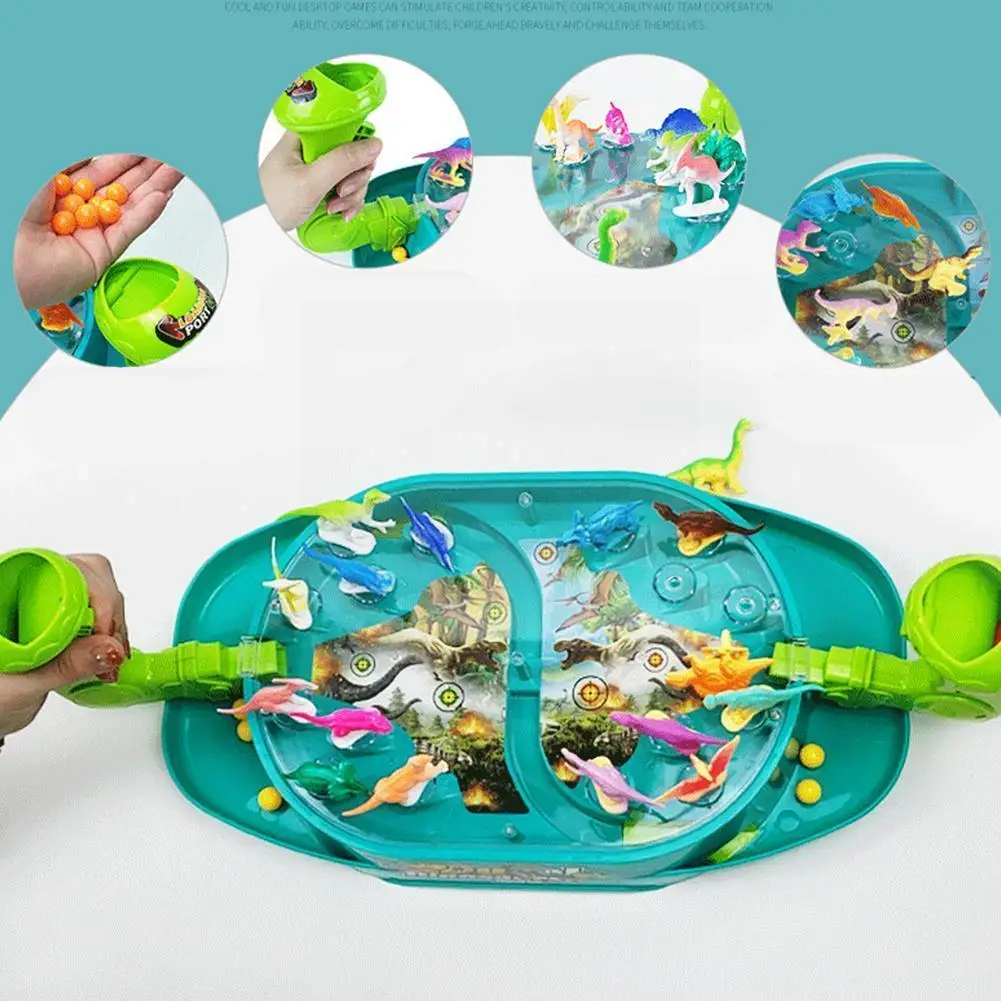 New Children's Desktop Board Games Toys Puzzle Catapult Parent Child Family Marbles Dinosaur Two Players Interaction Battle K0v3 
New Children's Desktop Board Games Toys Puzzle Catapult Parent Child Family Marbles Dinosaur Two Players Interaction Battle K0v3