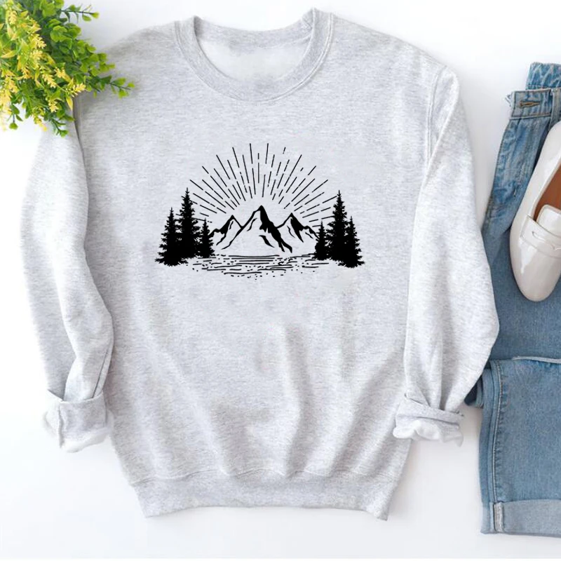 Mountains Are Calling Christmas Graphic Sweatshirt Women's Long Sleeve Tops Religious Faithful Clothing Crewneck Shirt Dropship 
Mountains Are Calling Christmas Graphic Sweatshirt Women's Long Sleeve Tops Religious Faithful Clothing Crewneck Shirt Dropship