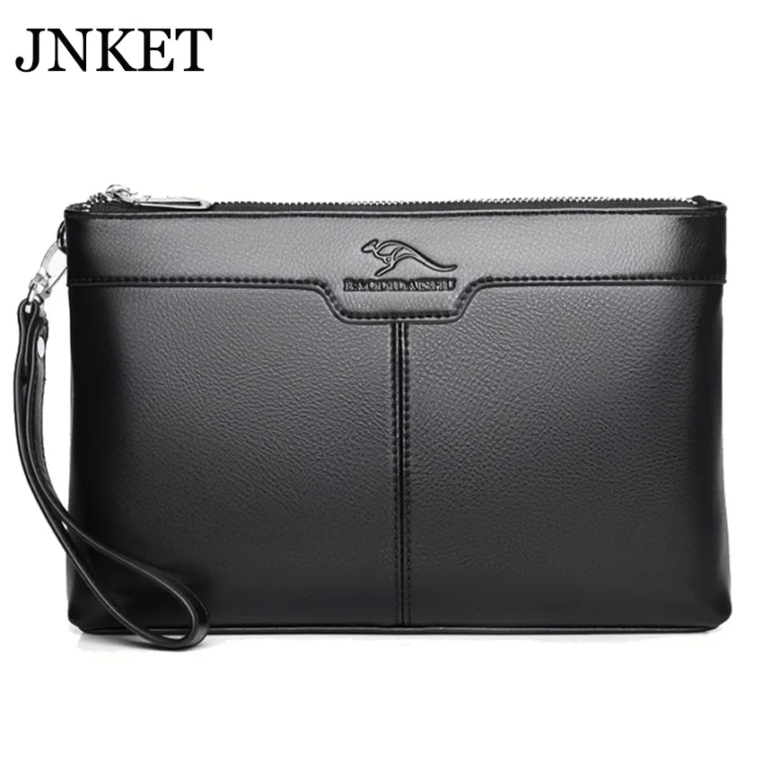 Мужской клатч JNKET из искусственной кожи, Длинный кошелек на молнии, деловая сумка, клатч большой емкости со съемным ремешком на запястье
Мужской клатч JNKET из искусственной кожи, Длинный кошелек на молнии, деловая сумка, клатч большой емкости со съемным ремешком на запястье