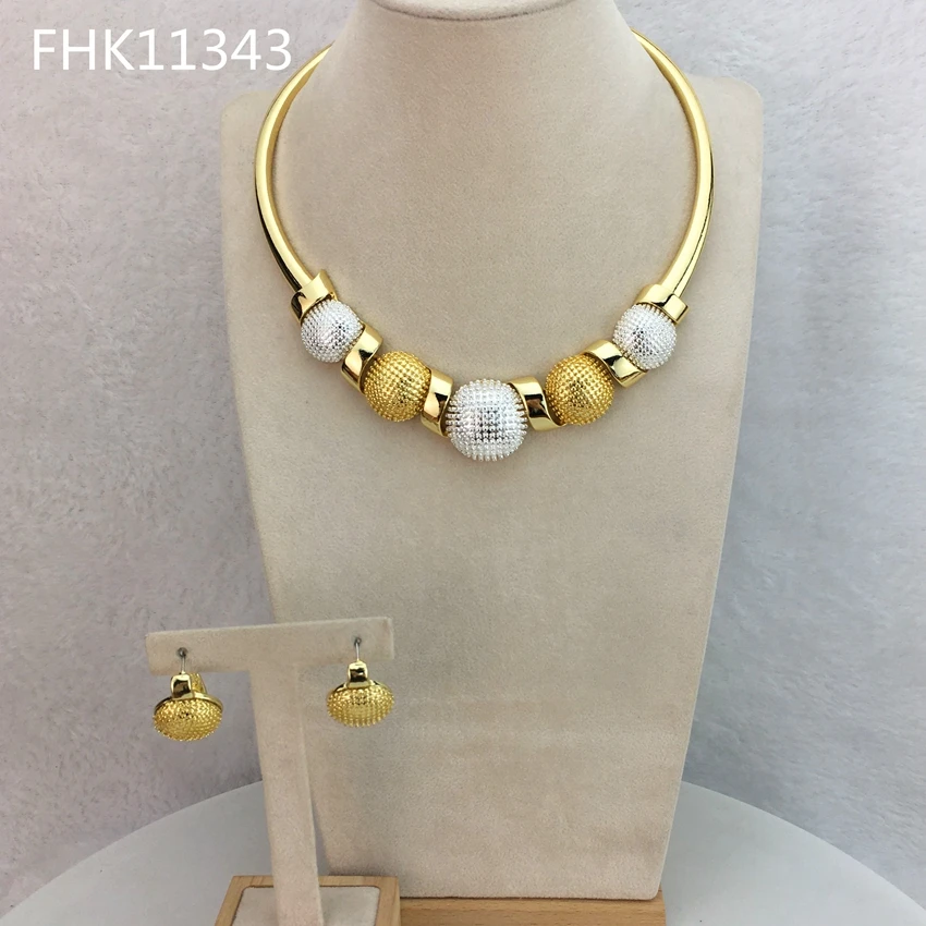 Yuminglai Dubai Jewelry Sets Simple Jewelry for Women Necklace with Earrings FHK11343
Yuminglai Dubai Jewelry Sets Simple Jewelry for Women Necklace with Earrings FHK11343