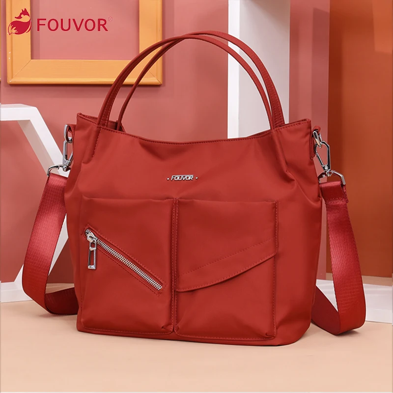 Fouvor 2021 new Large-capacity bag women's single shoulder bag Oxford cloth messenger bag nylon handbag canvas bag 2946-07
Fouvor 2021 new Large-capacity bag women's single shoulder bag Oxford cloth messenger bag nylon handbag canvas bag 2946-07