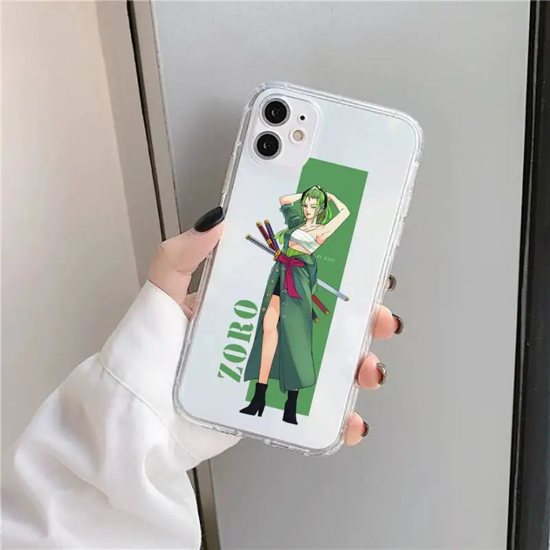 One Piece Zoro Japanese Manga Phone Case Transparent for iPhone 11 12 mini pro XS MAX 8 7 6 6S Plus X 5S SE 2020 XR
One Piece Zoro Japanese Manga Phone Case Transparent for iPhone 11 12 mini pro XS MAX 8 7 6 6S Plus X 5S SE 2020 XR