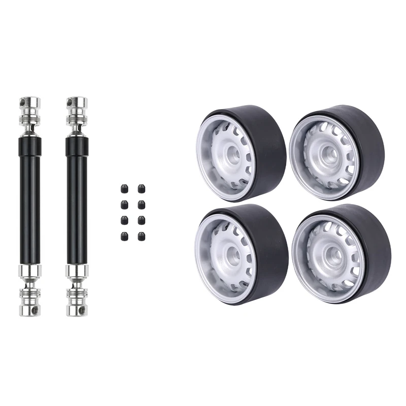 2PCS CVD Drive Shaft 110-160Mm With 4Pcs 1.9Inch Beadlock Wheel Rim Hub For 1/10 RC Rock Crawler Axial SCX10 90046
2PCS CVD Drive Shaft 110-160Mm With 4Pcs 1.9Inch Beadlock Wheel Rim Hub For 1/10 RC Rock Crawler Axial SCX10 90046