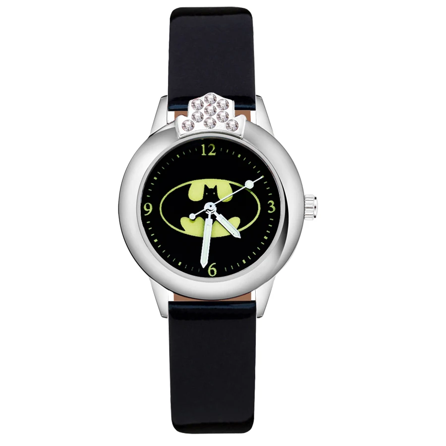 Cartoon Crystal style Children's Watches Kids Student Girls Quartz Leather strap Wrist Watch Clock JK90
Cartoon Crystal style Children's Watches Kids Student Girls Quartz Leather strap Wrist Watch Clock JK90