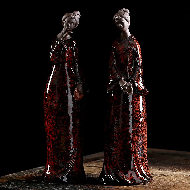 Chinese characteristics Zen classical beauty creative ancient ceramics women's home living room wine cabinet decor crafts M3022
Chinese characteristics Zen classical beauty creative ancient ceramics women's home living room wine cabinet decor crafts M3022