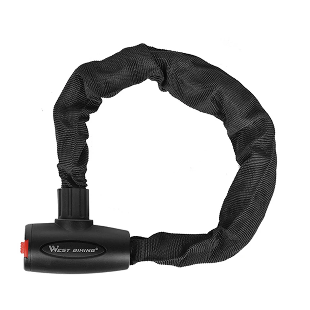 Chain Lock Bold Alloy Steel Anti-theft Wear-resistant Dislocated Lock Core Chain Lock For Bicycles Mountain Bikes Scooters Motor 
Chain Lock Bold Alloy Steel Anti-theft Wear-resistant Dislocated Lock Core Chain Lock For Bicycles Mountain Bikes Scooters Motor