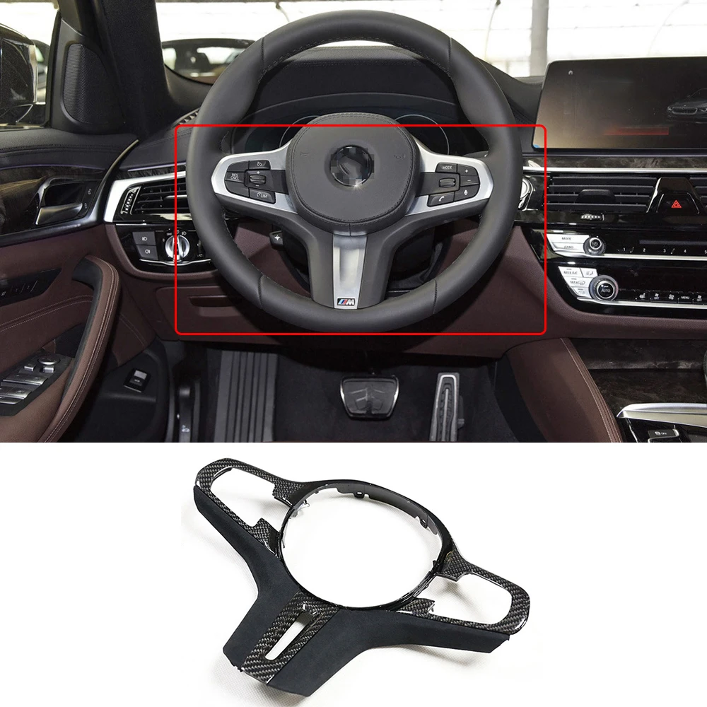 For BMW 5 Series G30/38 525M M5 Thong Carbon Fiber Steering Wheel Cover Trim Frame
For BMW 5 Series G30/38 525M M5 Thong Carbon Fiber Steering Wheel Cover Trim Frame
