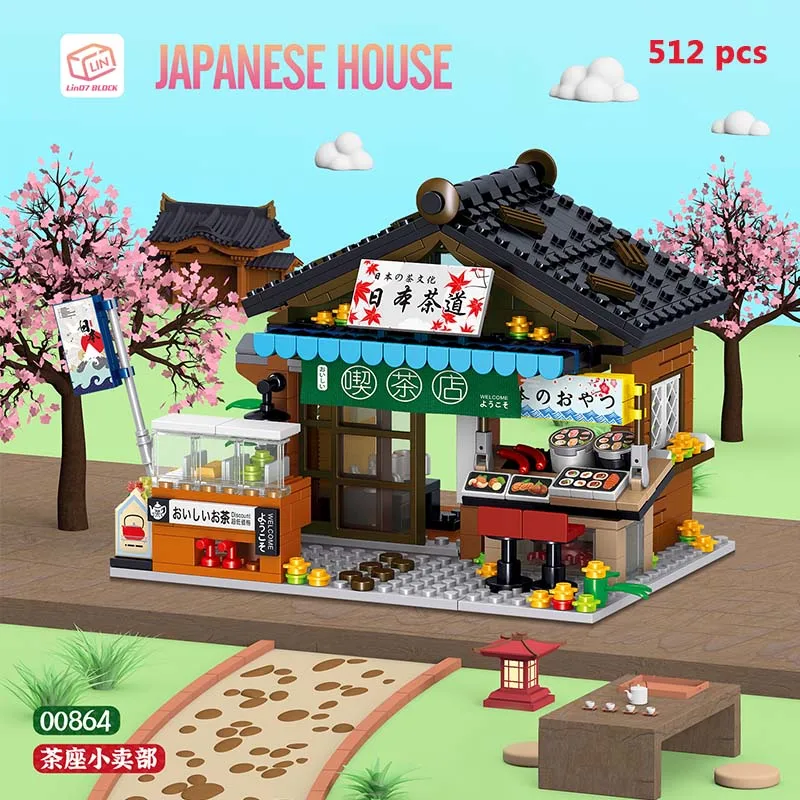 City Architecture Street View Mini Building Blocks Japanese House Shop Creator Educational Toys For Children Gift
City Architecture Street View Mini Building Blocks Japanese House Shop Creator Educational Toys For Children Gift