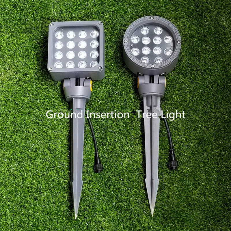 RGB Led Garten наружные уличные фонари Ландшафтные огни водонепроницаемые DC24V