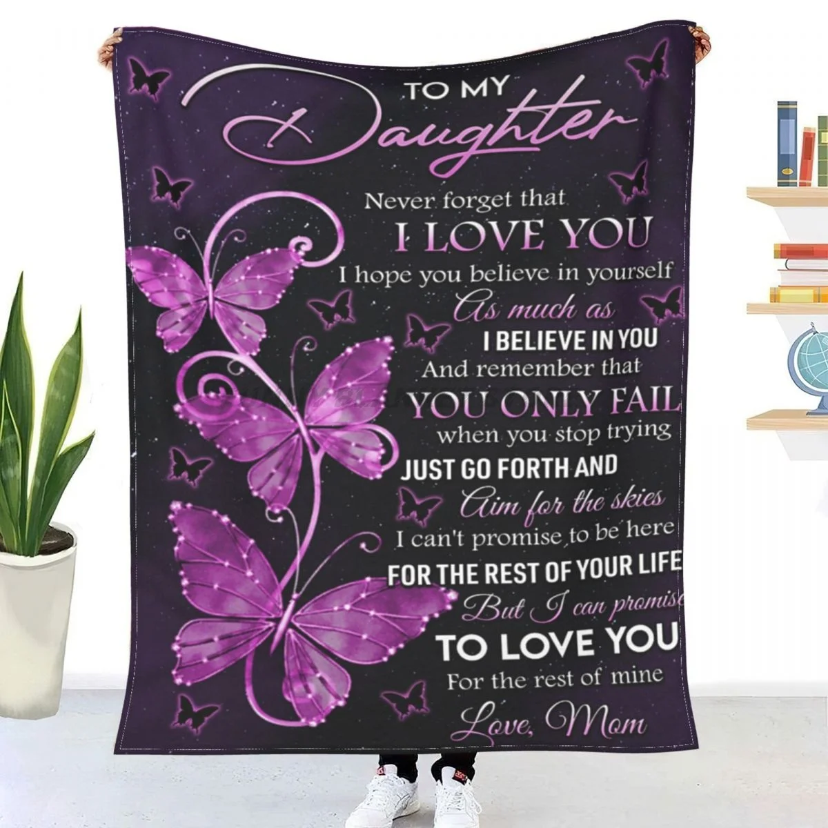 I BELIEVE IN YOU ; BEAUTIFUL GIFT TO DAUGHTER Sherpa Blankets Ultra Soft Flannel Fleece Throw Blankets for Couch Sofa Bed
I BELIEVE IN YOU ; BEAUTIFUL GIFT TO DAUGHTER Sherpa Blankets Ultra Soft Flannel Fleece Throw Blankets for Couch Sofa Bed