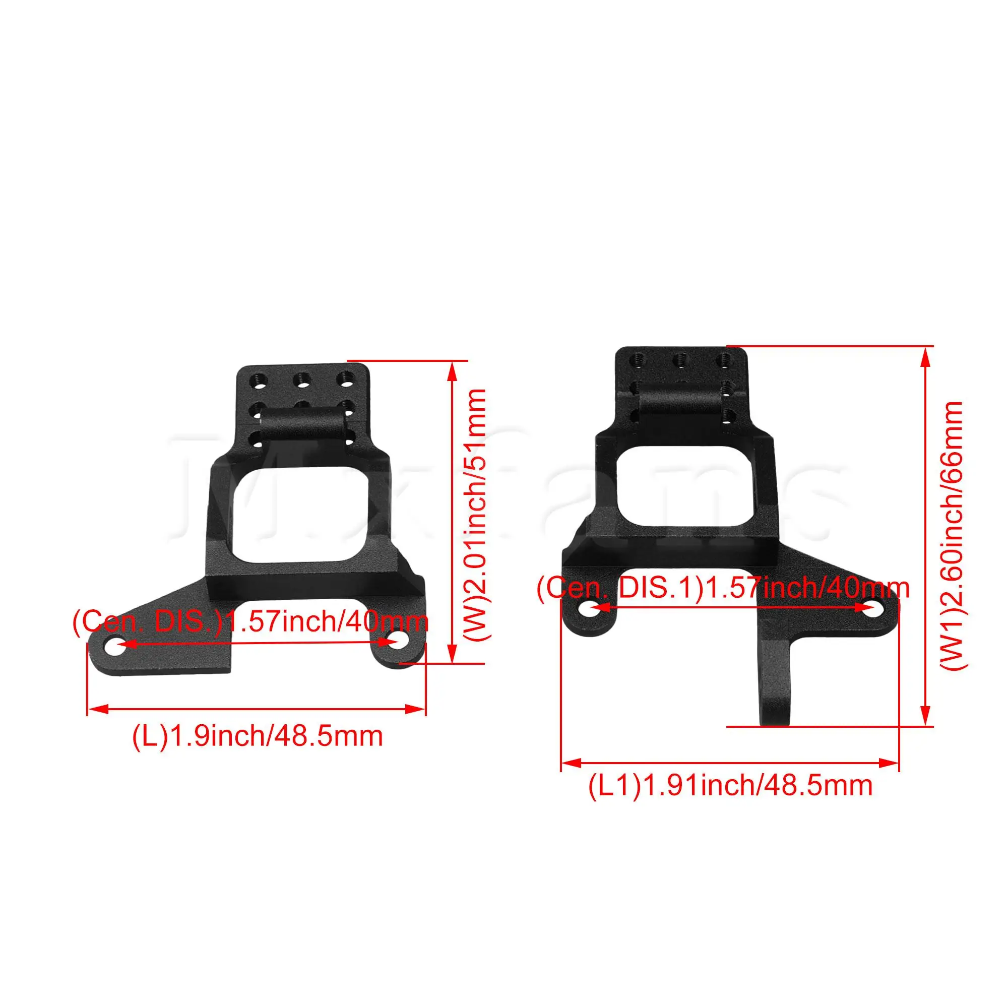 Mxfans 4Pcs Front Rear Shock Tower Hoops 1:10 Replacement for TRAXXAS Black
Mxfans 4Pcs Front Rear Shock Tower Hoops 1:10 Replacement for TRAXXAS Black