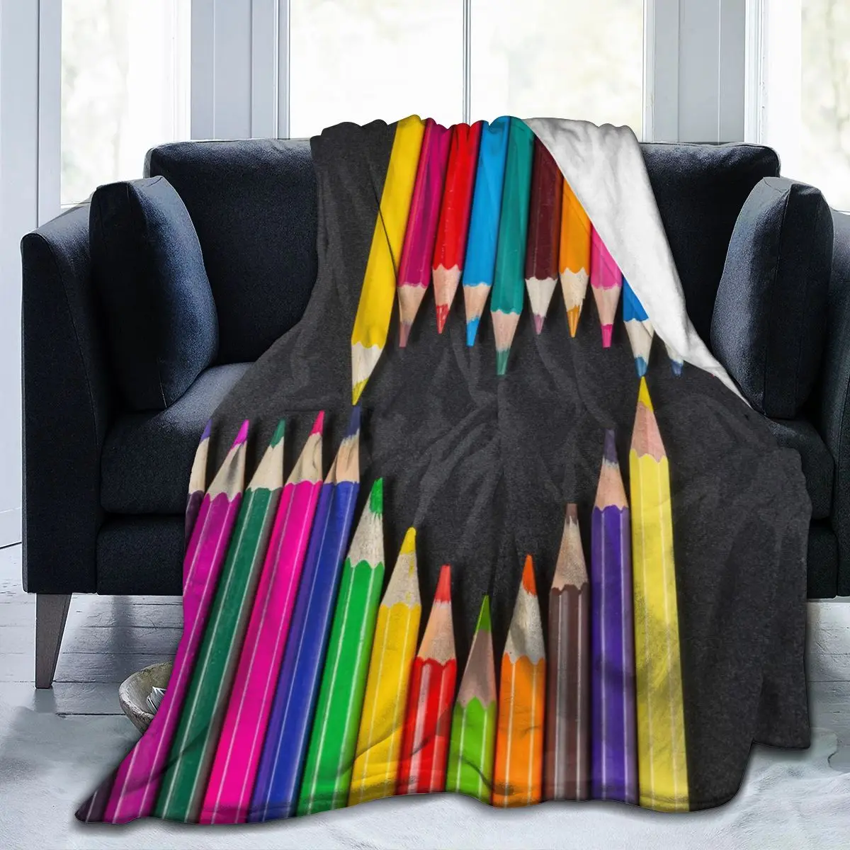 New 3D Personality Printed Flannel Blanket Sheet Bedding Soft Bed Cover Home Textile DecorationPencil
New 3D Personality Printed Flannel Blanket Sheet Bedding Soft Bed Cover Home Textile DecorationPencil