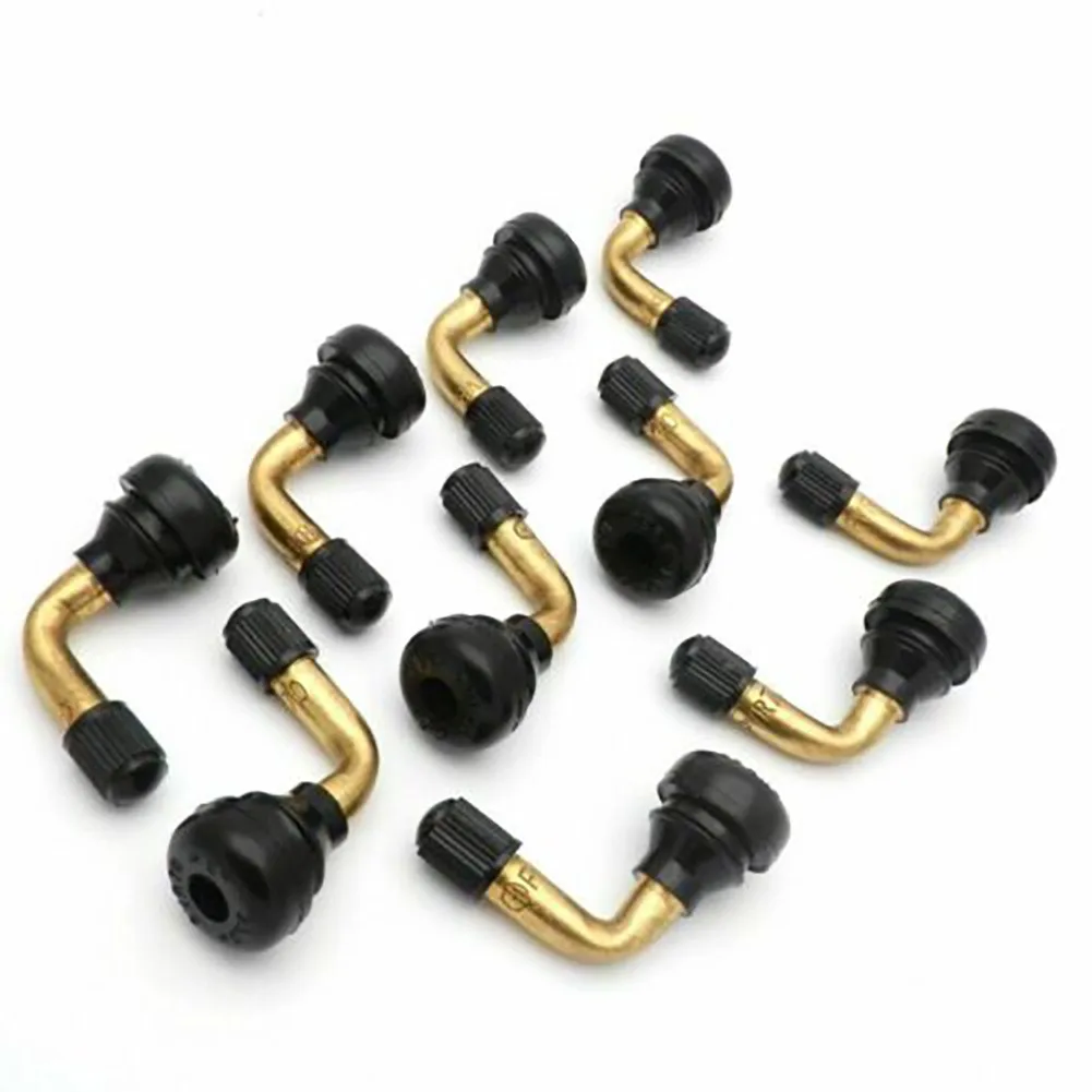 Tire Bent Valve Stems W / Cap 10pcs 90 Degree Angel For Moped Scooter High Quality
Tire Bent Valve Stems W / Cap 10pcs 90 Degree Angel For Moped Scooter High Quality
