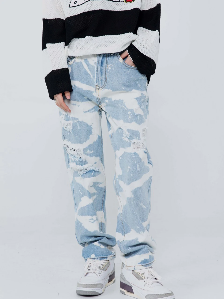 Spring 2022 Womens Fashion Disressed Denim Jeans Gothic clothes Cargo Pants Women Streetwear y2k Jeans Women's Clothing
Spring 2022 Womens Fashion Disressed Denim Jeans Gothic clothes Cargo Pants Women Streetwear y2k Jeans Women's Clothing
